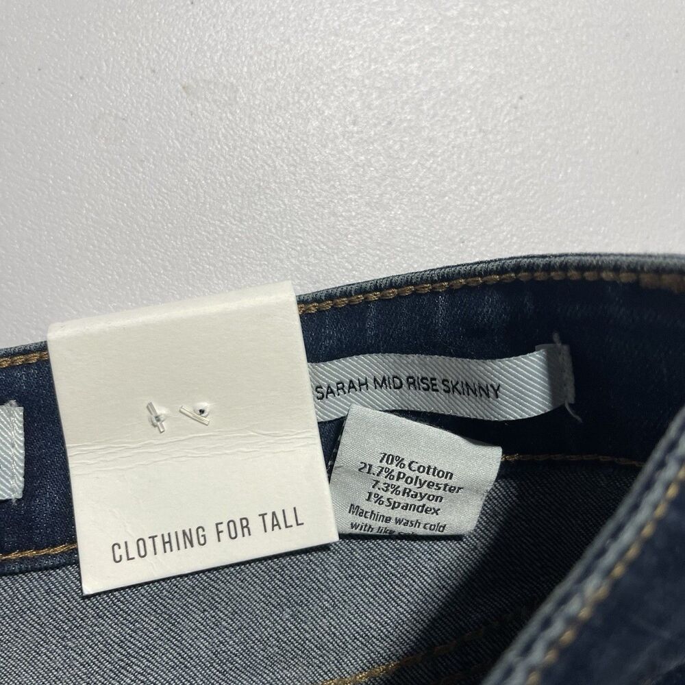 Lot of 2 American Tall Jeans Women's 29x35 Sarah Mid Rise Skinny - Picture 9 of 10